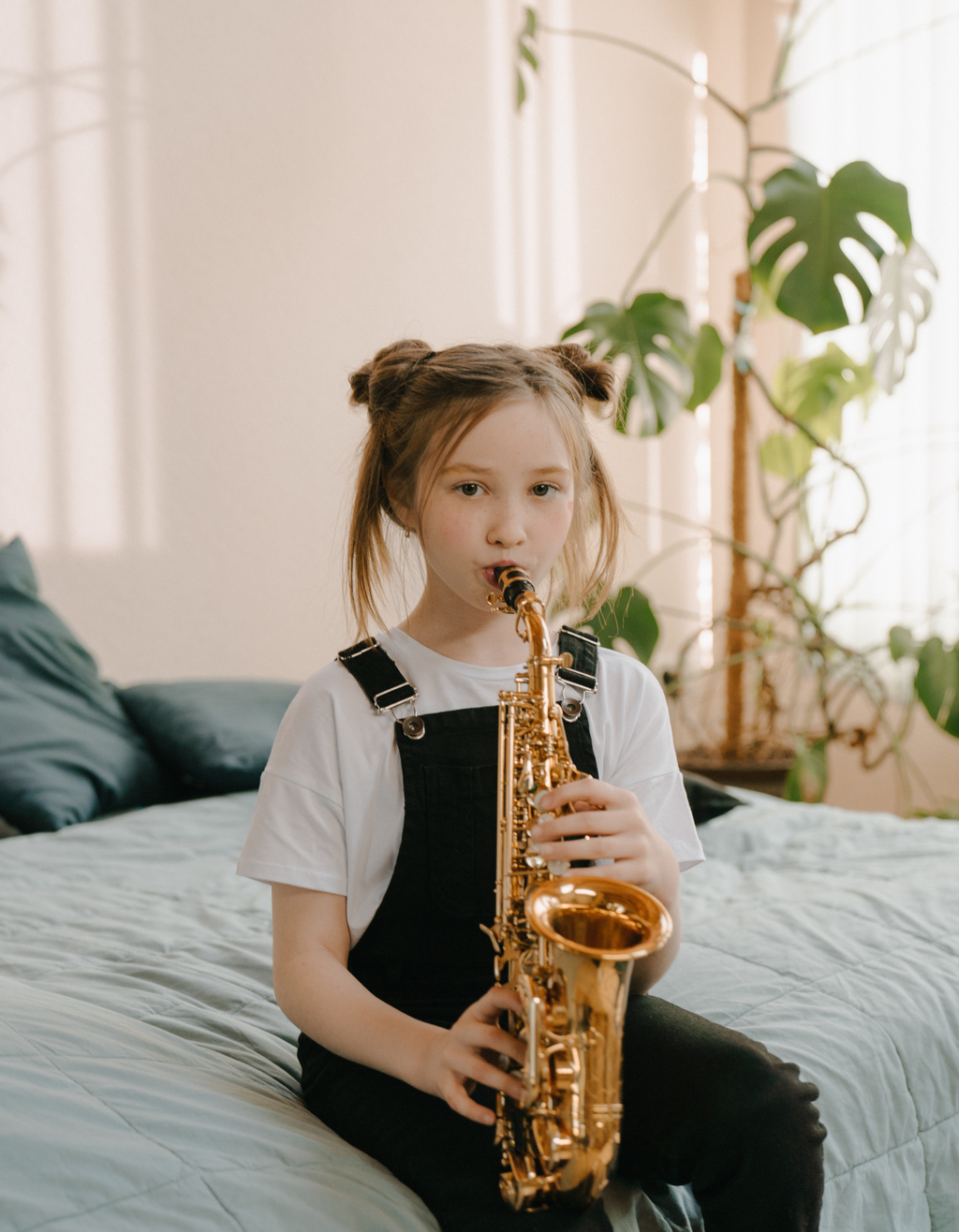 Soft cotton girls t-shirt with fun print for ages 1-13