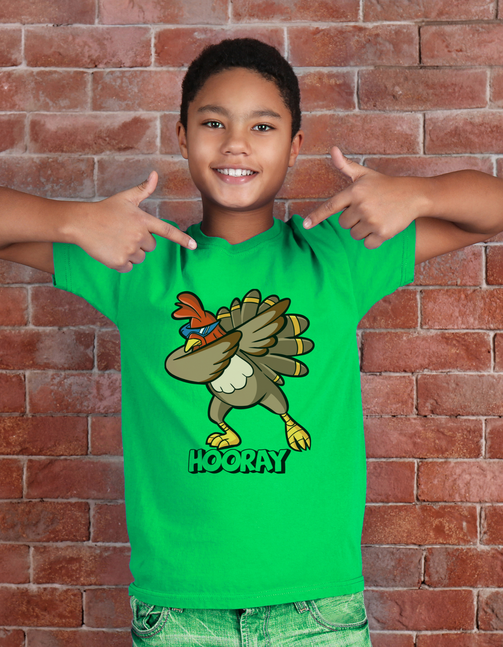 Hooray Rooster Vibes – Kids Cotton Graphic Tee