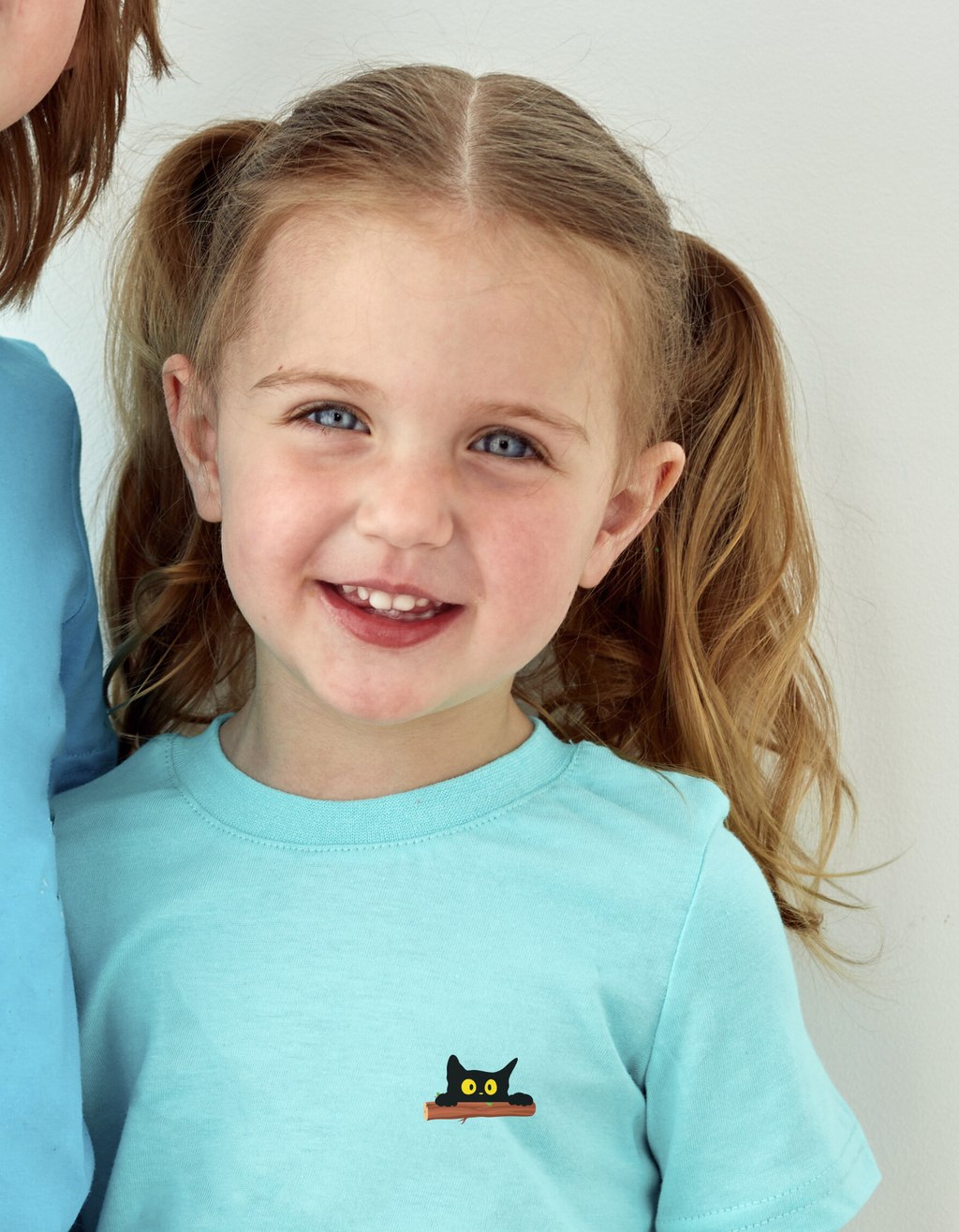 Peek-a-Meow Cotton T-Shirt – Cute Cat Tee | Mumma’s Cub