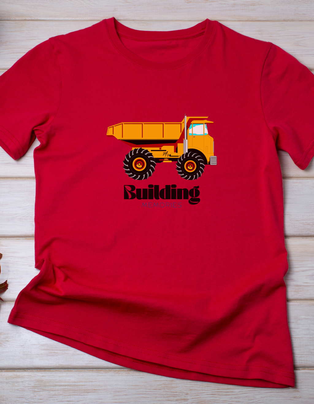 Building Memories Cotton T-Shirt – Kids’ Fun Tee | Mumma’s Cub