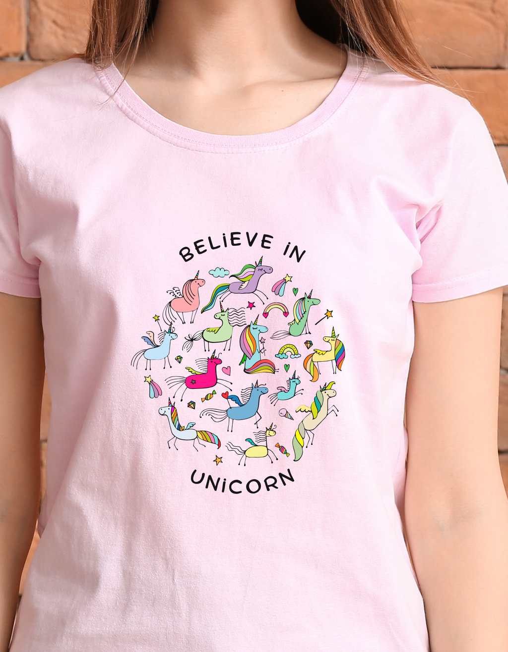 Believe in Unicorn Cotton T-Shirt – Magical Tee | Mumma’s Cub