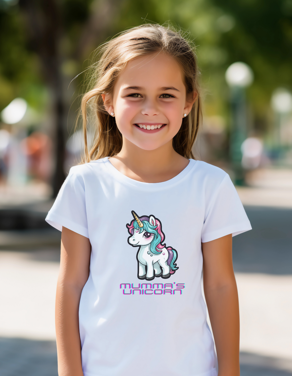 Mumma's Unicorn Cotton T-Shirt – Magical Kids Tee | Mumma’s Cub
