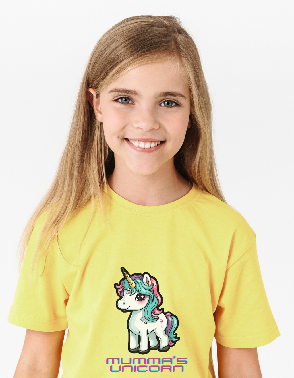 Mumma's Unicorn Cotton T-Shirt – Magical Kids Tee | Mumma’s Cub