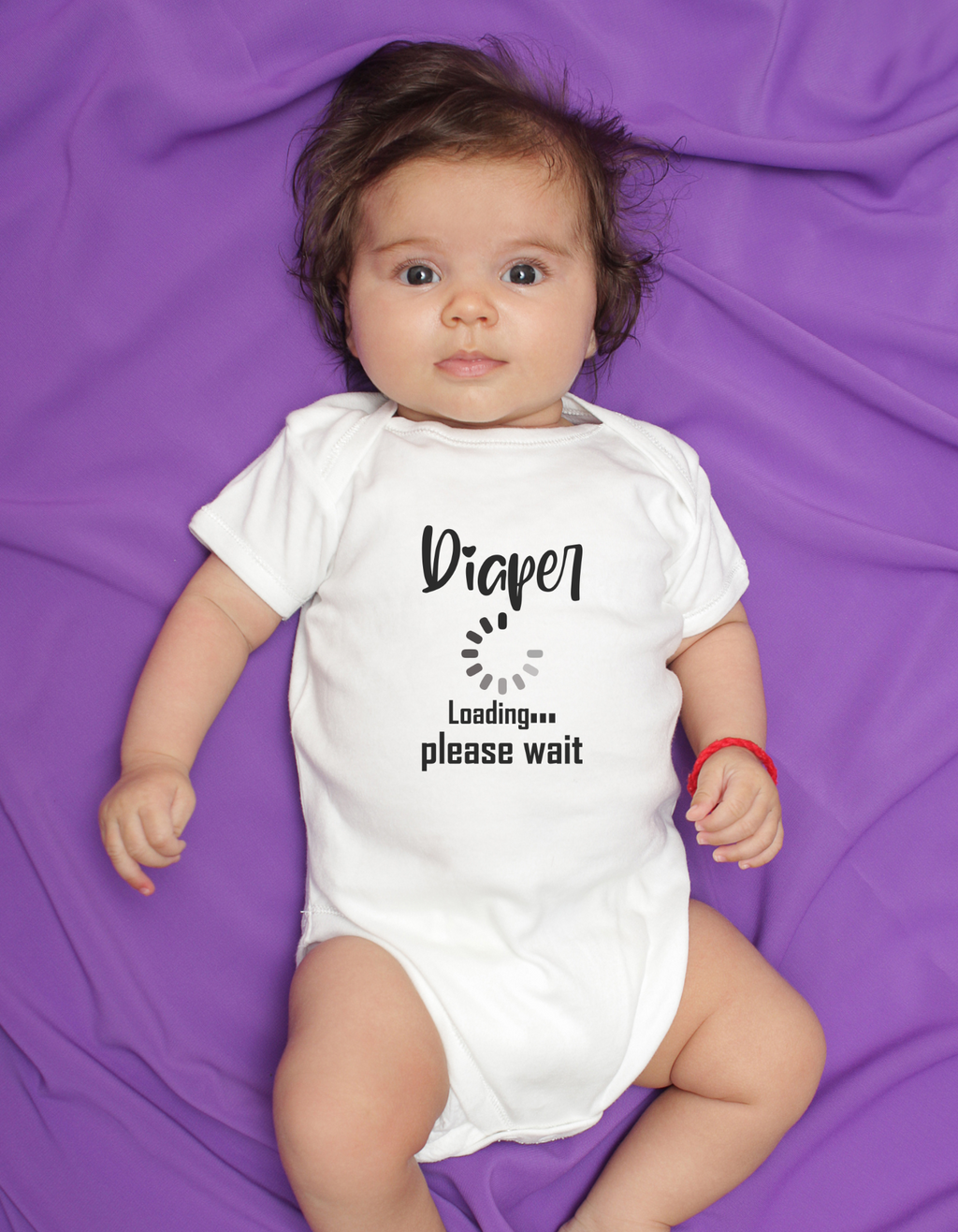 Diaper Loading Baby Onesie – Funny Romper | Mumma’s Cub
