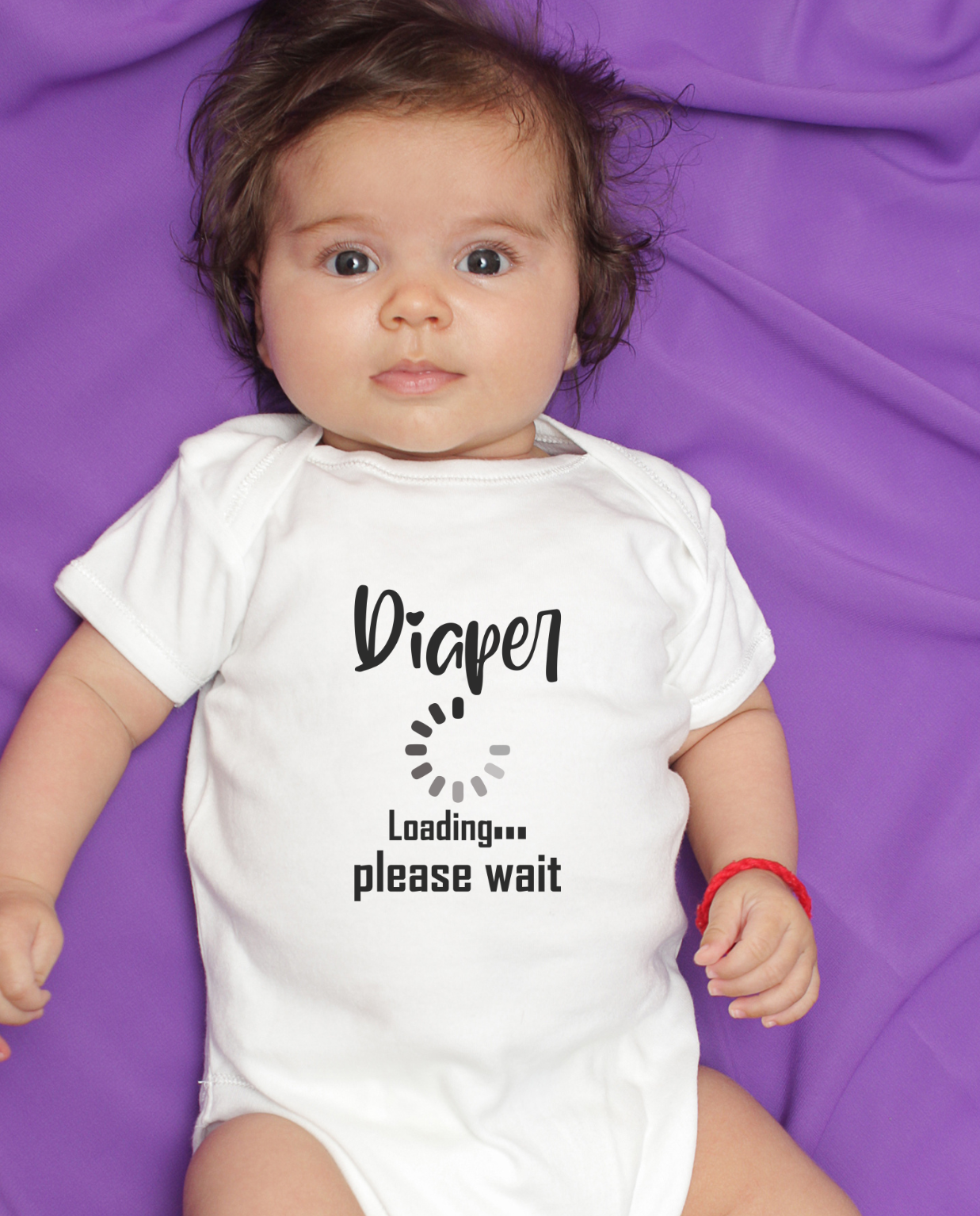 Diaper Loading Baby Onesie – Funny Romper | Mumma’s Cub
