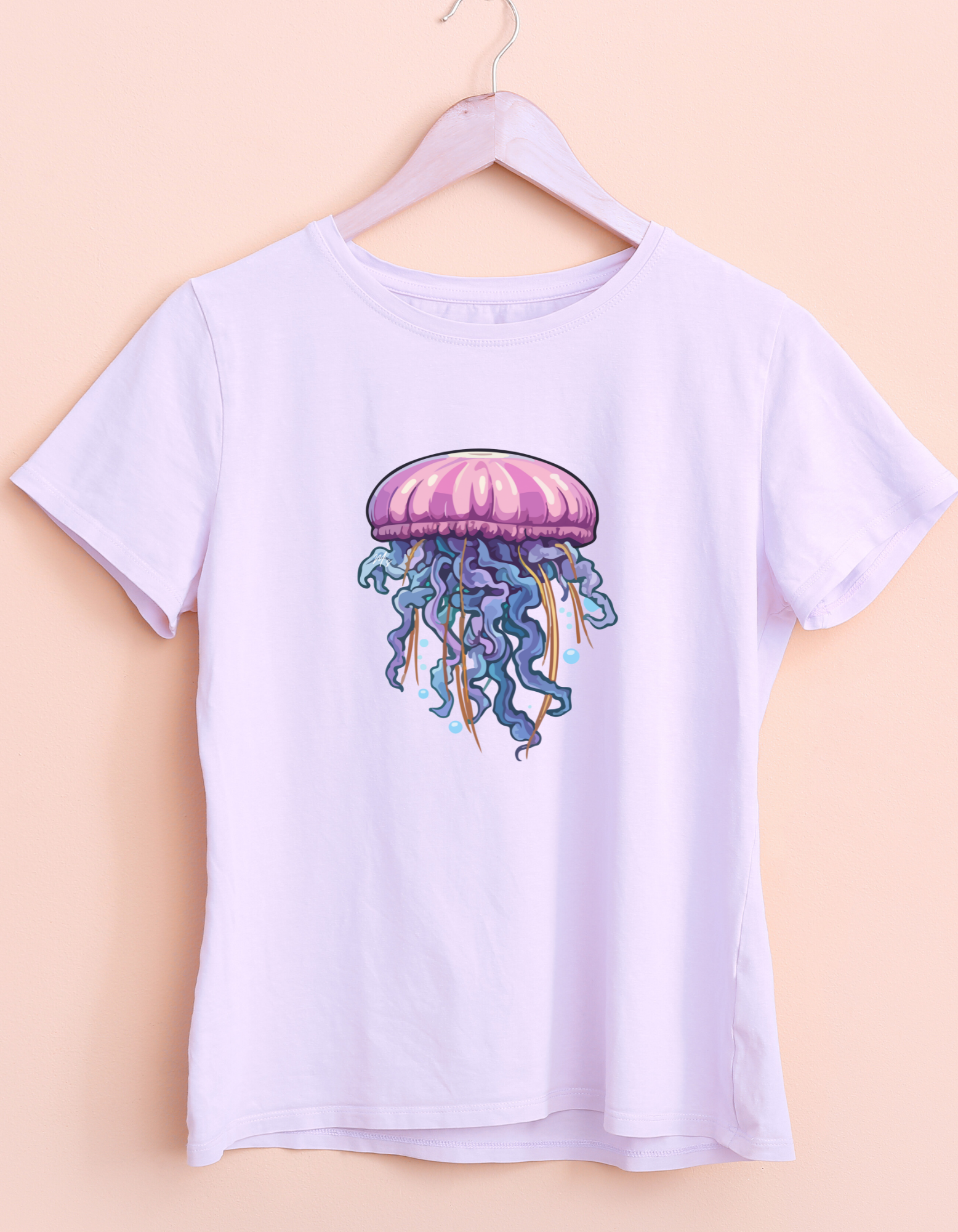 Jelly Fish Cotton T-Shirt – Ocean Kids Tee | Mumma’s Cub