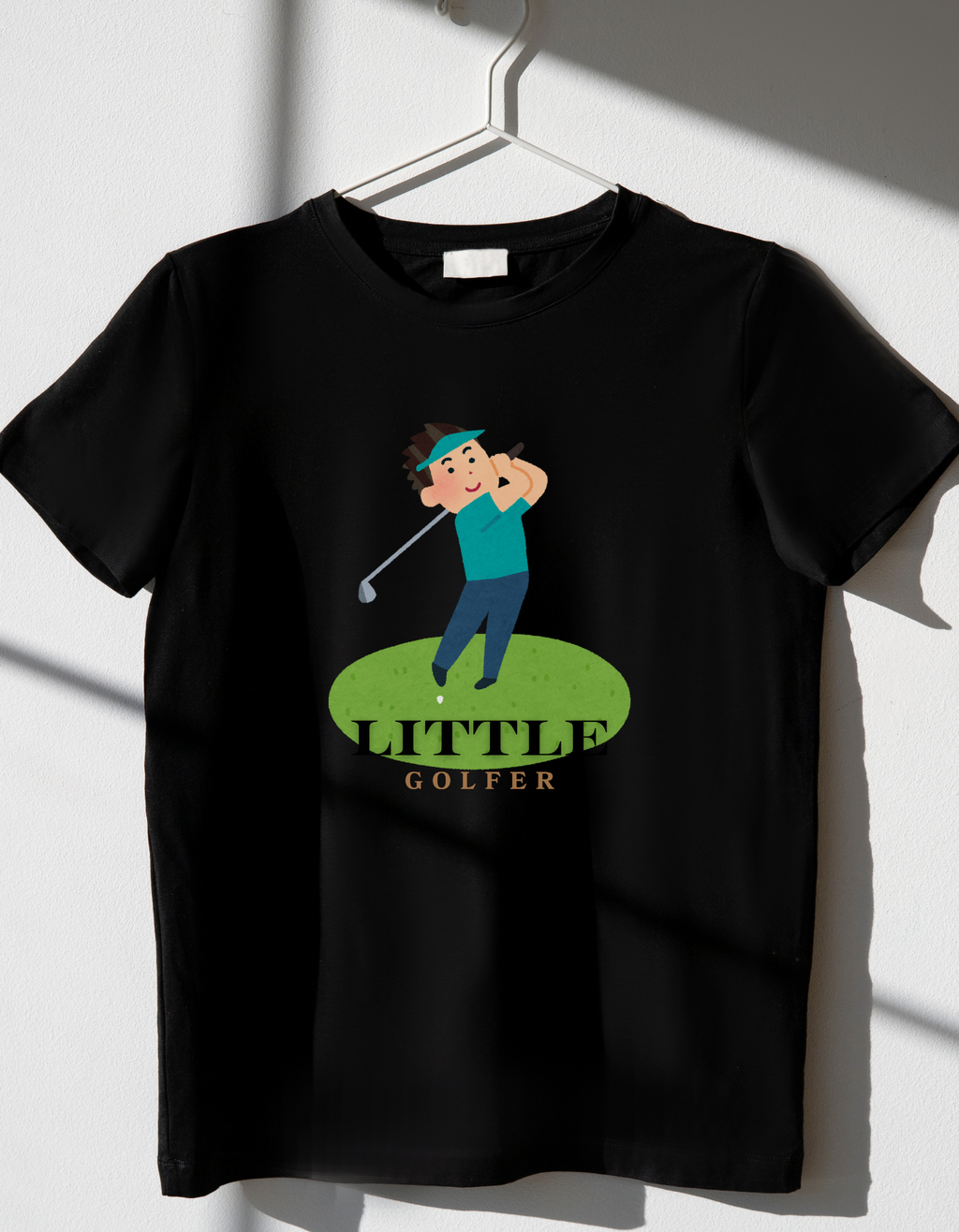 Little Golfer Cotton T-Shirt – Kids Golf Tee | Mumma’s Cub