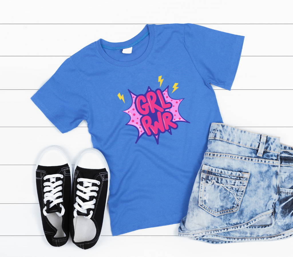 Girl Power T-Shirt – Empowering Girls Tee | Mumma’s Cub