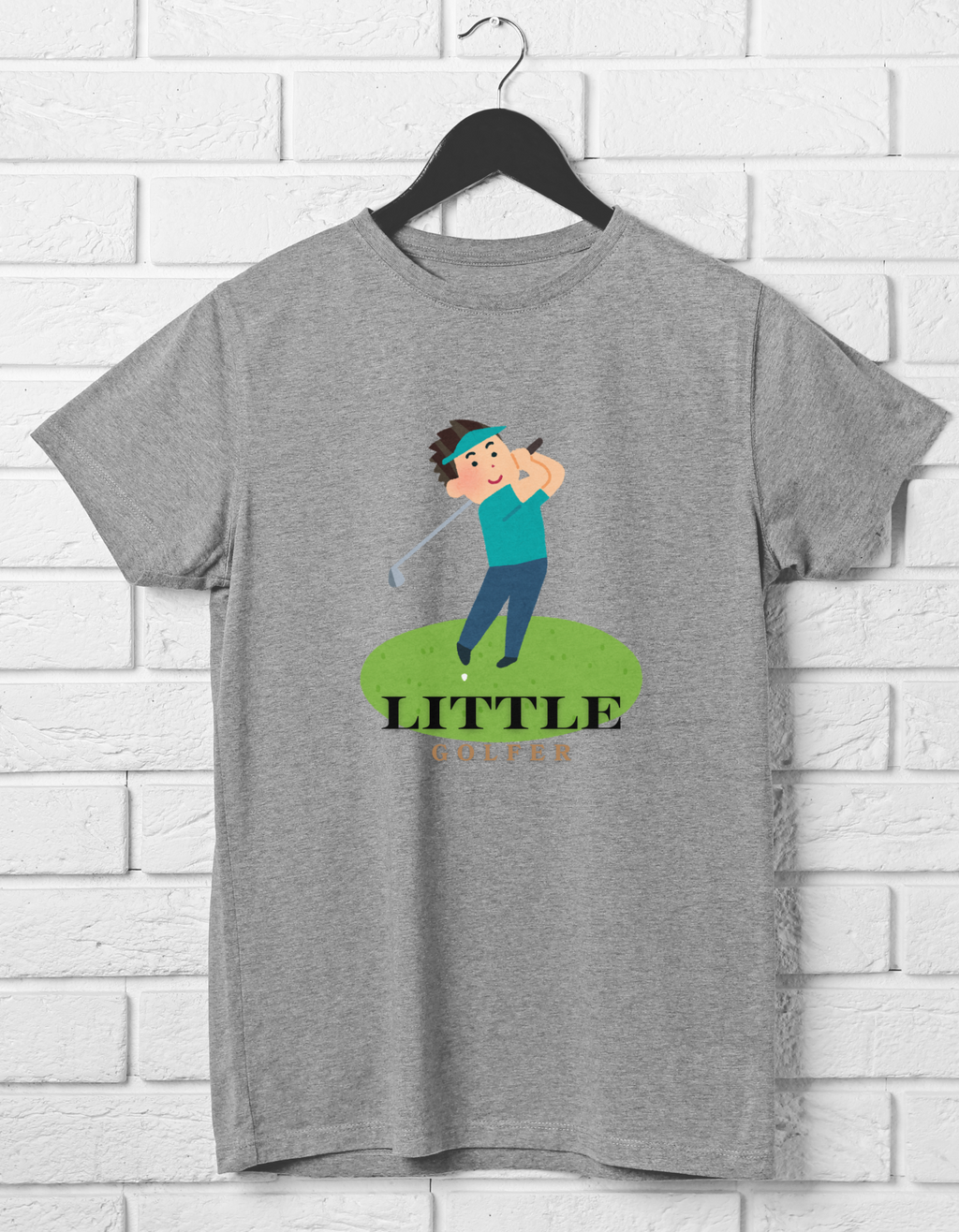 Little Golfer Cotton T-Shirt – Kids Golf Tee | Mumma’s Cub