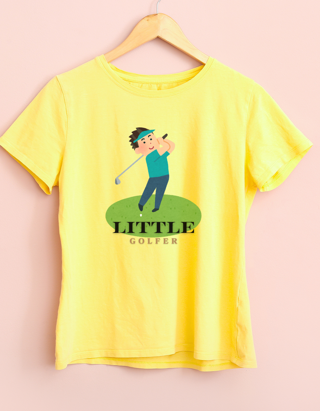 Little Golfer Cotton T-Shirt – Kids Golf Tee | Mumma’s Cub