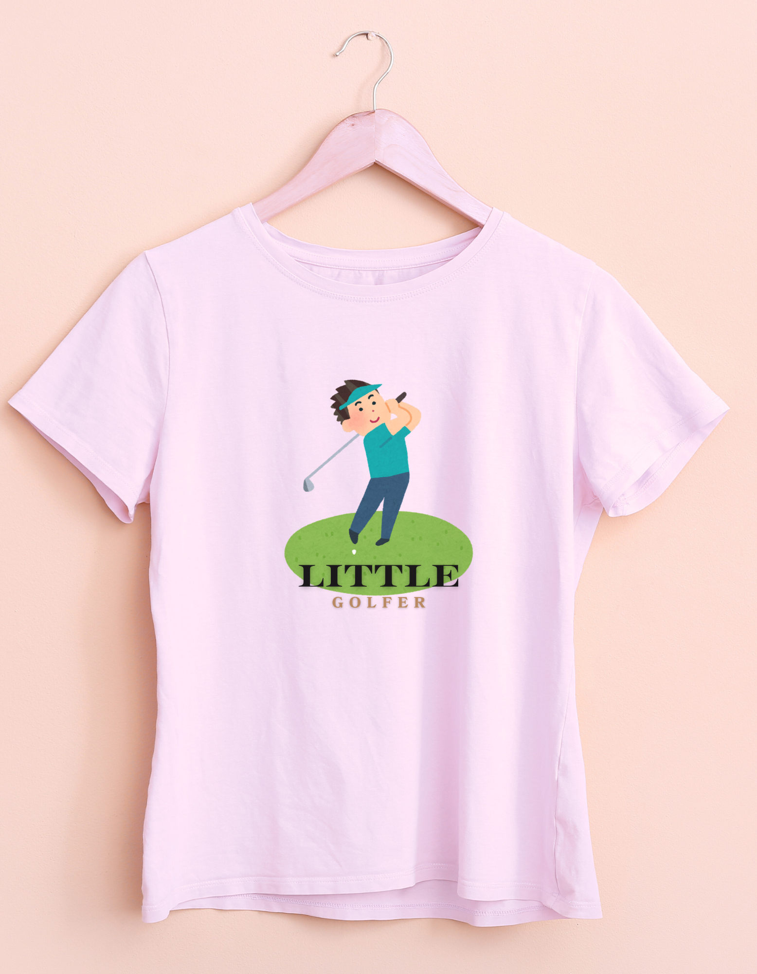 Little Golfer Cotton T-Shirt – Kids Golf Tee | Mumma’s Cub