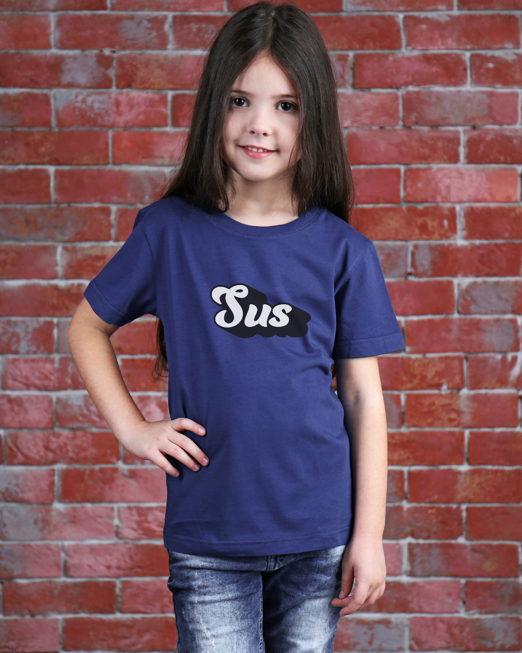 Kids “SUS” T-Shirt – Funny Cotton Tee for Gamers | Mumma's Cub