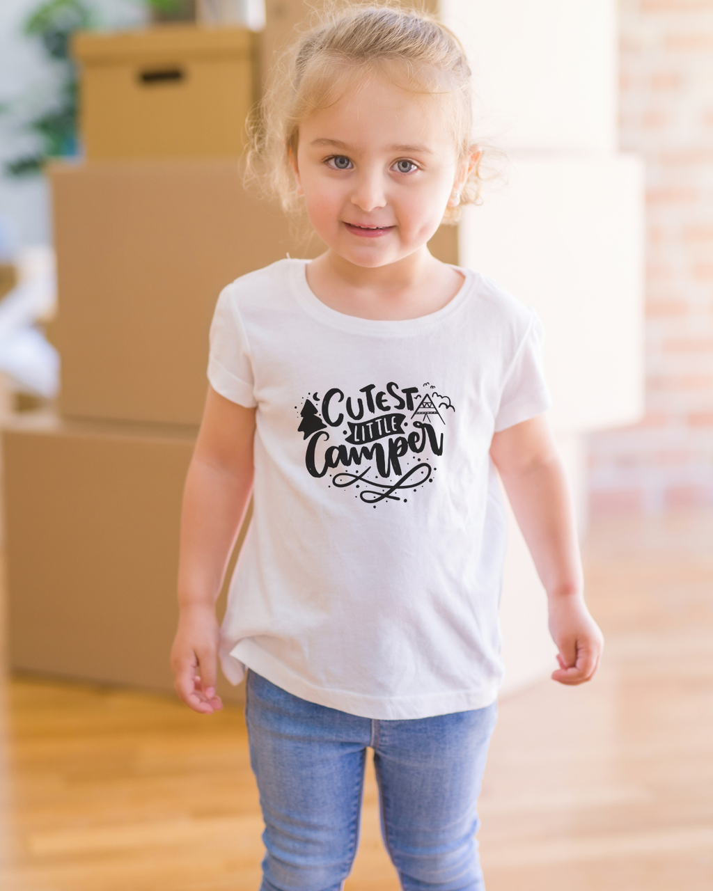 Cutest Little Camper Kids T-Shirt – Soft Cotton Tee | Mumma’s Cub