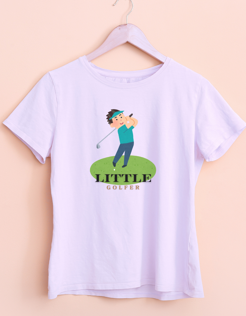 Little Golfer Cotton T-Shirt – Kids Golf Tee | Mumma’s Cub