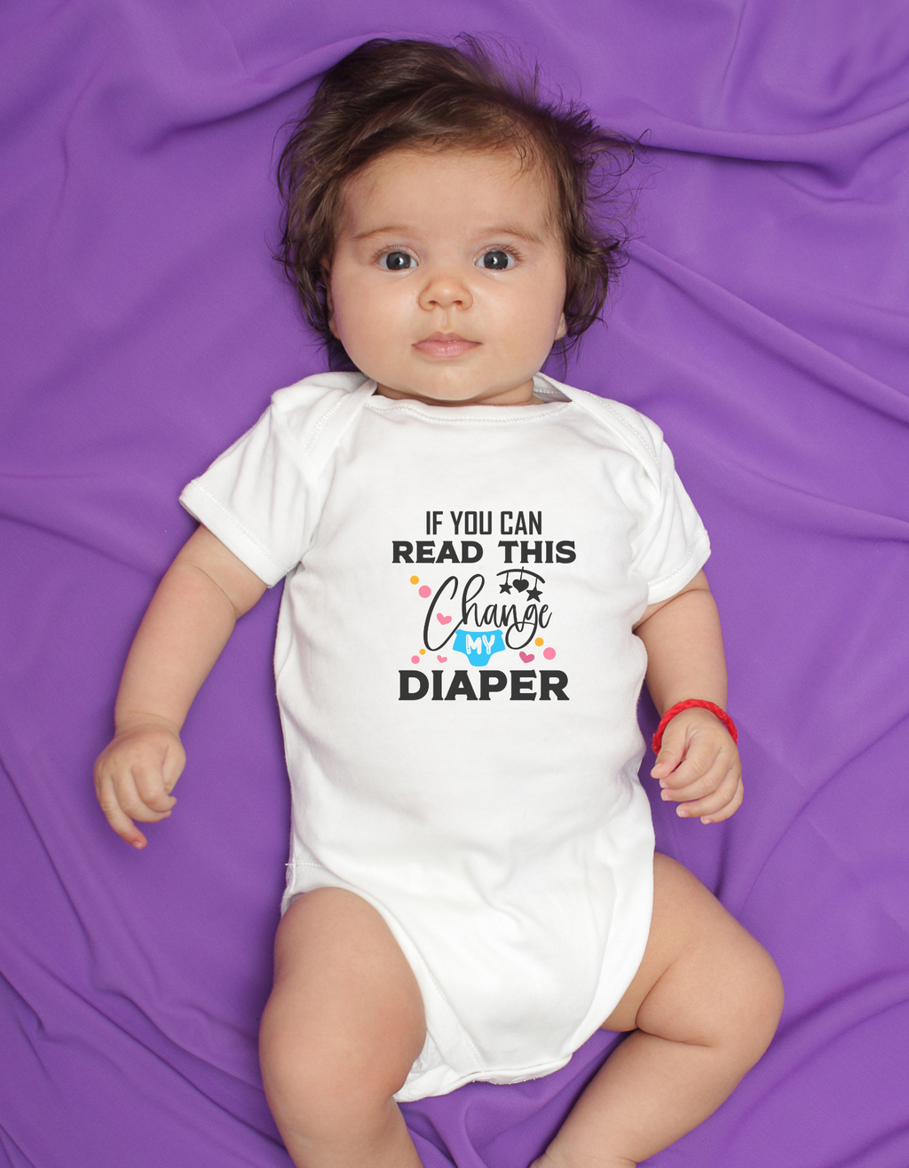 Change My Diaper Baby Onesie – Funny Romper | Mumma’s Cub