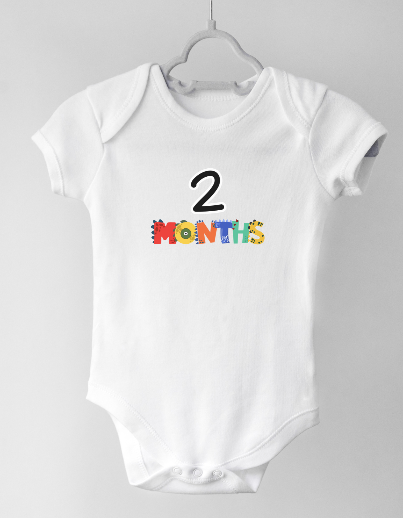 2nd Month Baby Onesie – Monthly Milestone Romper | Mumma’s Cub
