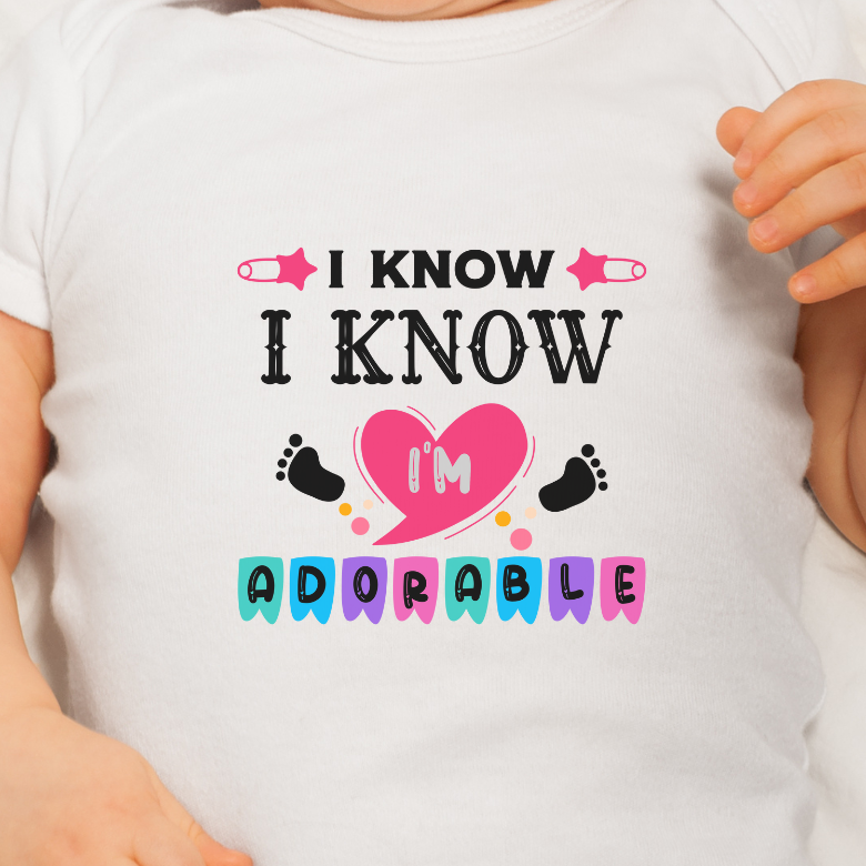 I'm adorable baby onesie | Mumma's Cub