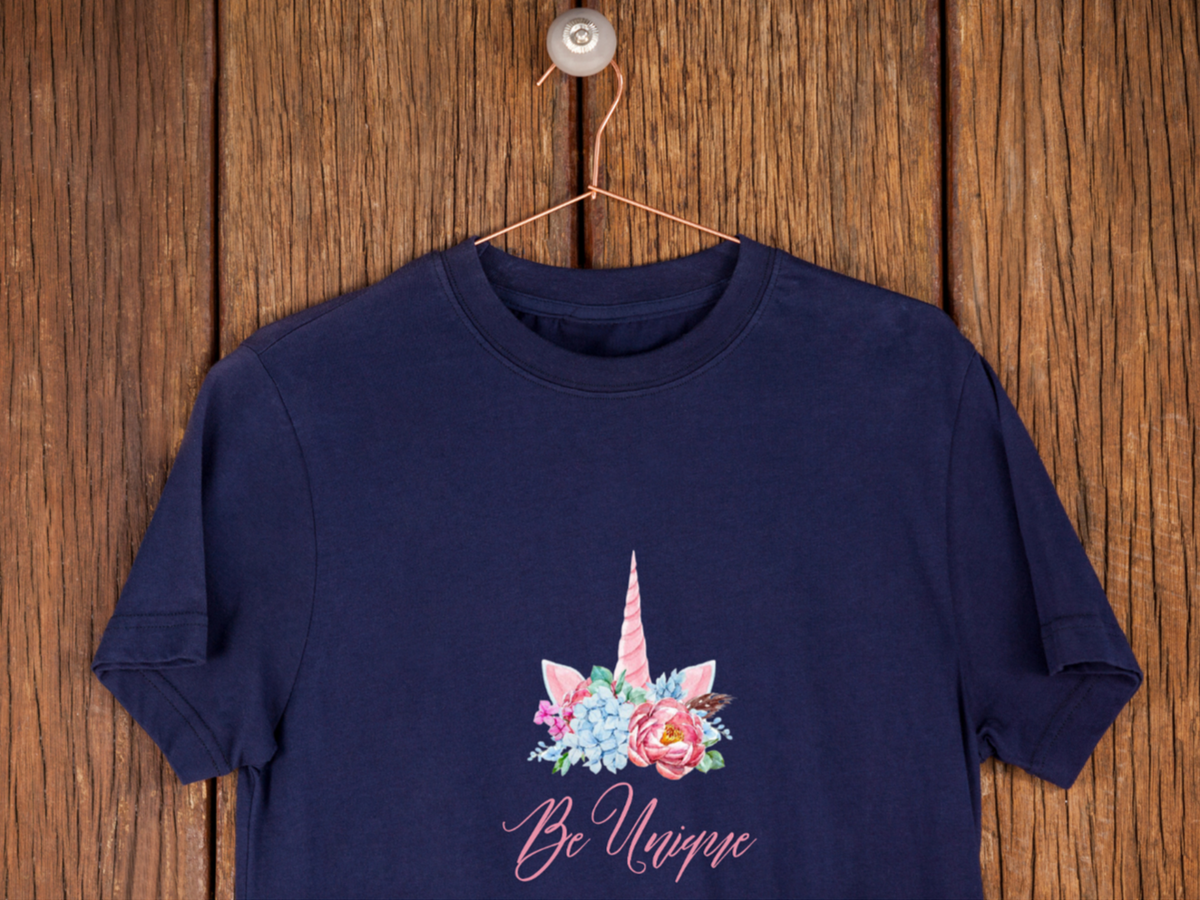 Be Unique Unicorn T-Shirt – Magical Kids Tee | Mumma’s Cub