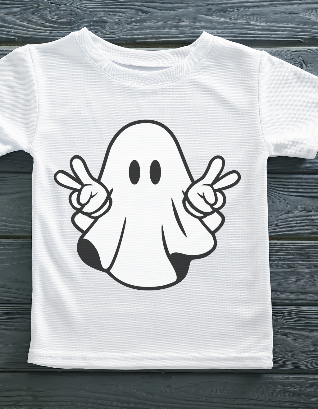 "Spooky" Quick dry Polyester T-Shirt