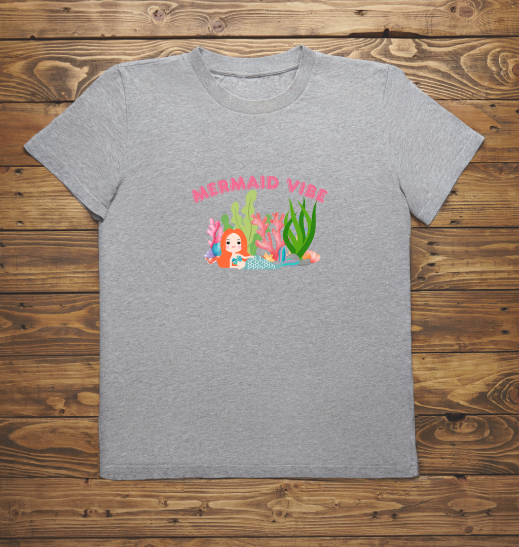 Be Mermaid Vibe T-Shirt – Magical Kids Tee | Mumma’s Cub