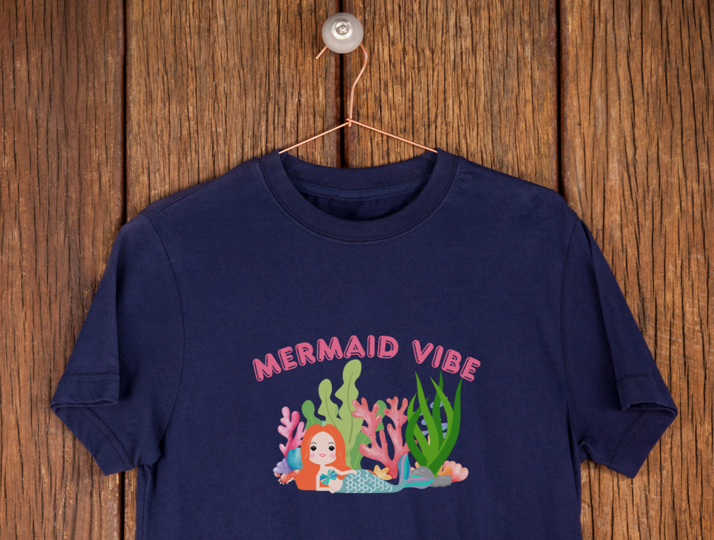 Be Mermaid Vibe T-Shirt – Magical Kids Tee | Mumma’s Cub