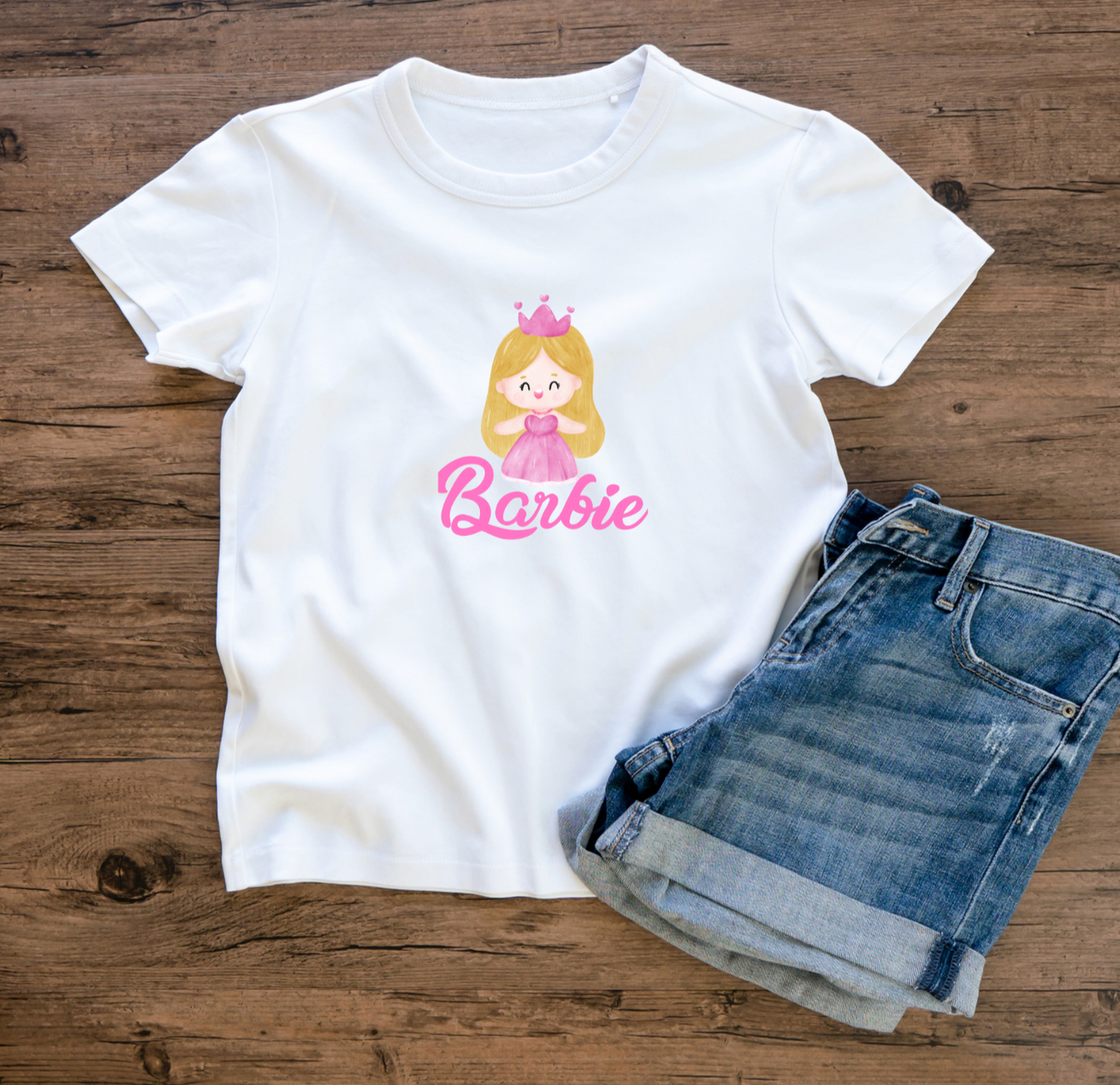 Barbie Doll Cotton T-Shirt – Trendy Girls Tee | Mumma’s Cub