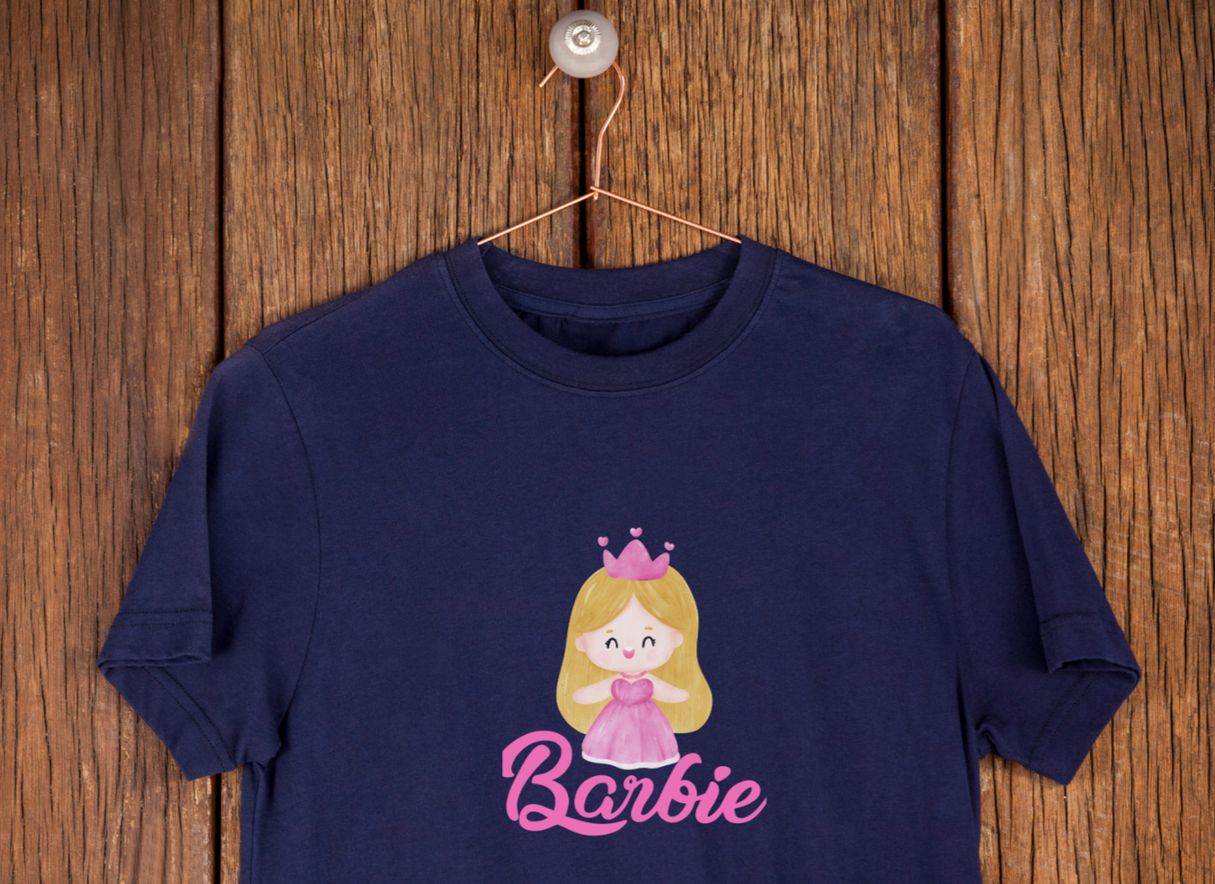 Barbie Doll Cotton T-Shirt – Trendy Girls Tee | Mumma’s Cub