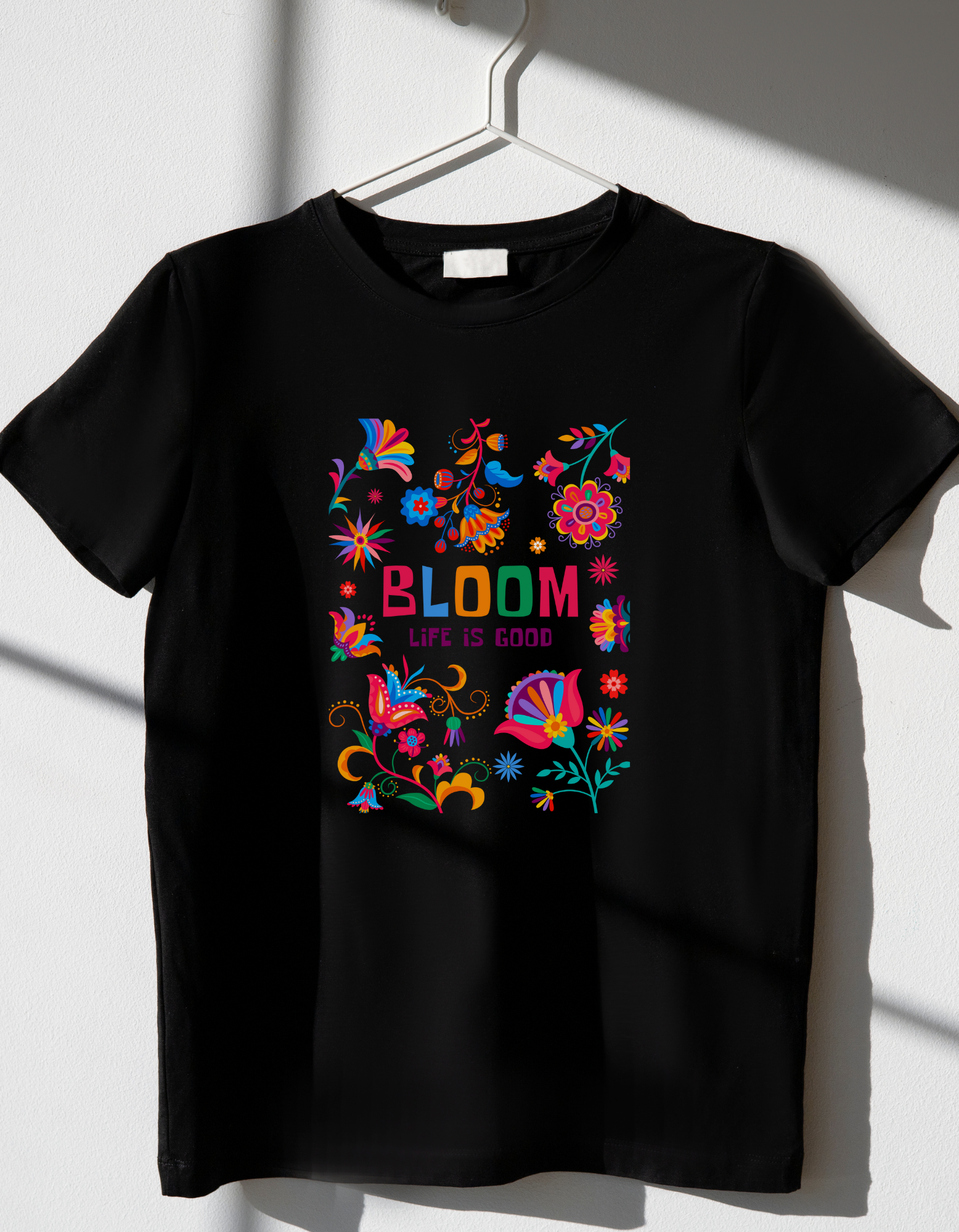 GLOW IN DARK "Bloom" Cotton T-Shirt