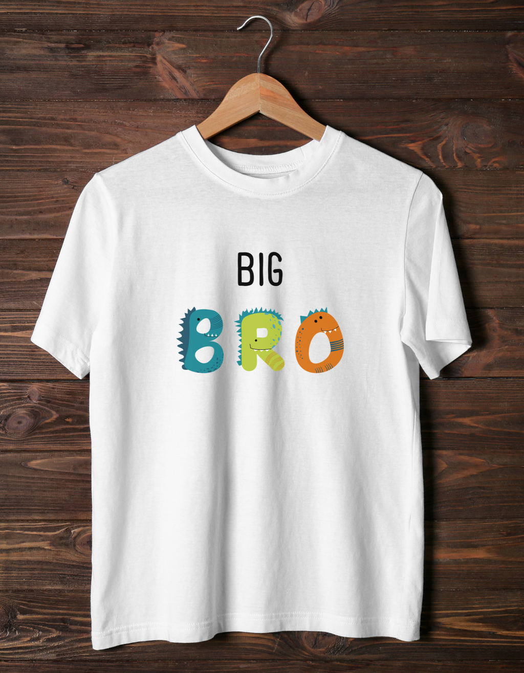 Big Bro Cotton T-Shirt – Cool Older Brother Tee | Mumma’s Cub
