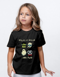 Kids cotton Halloween T-shirt with four zombies print – Mummascub