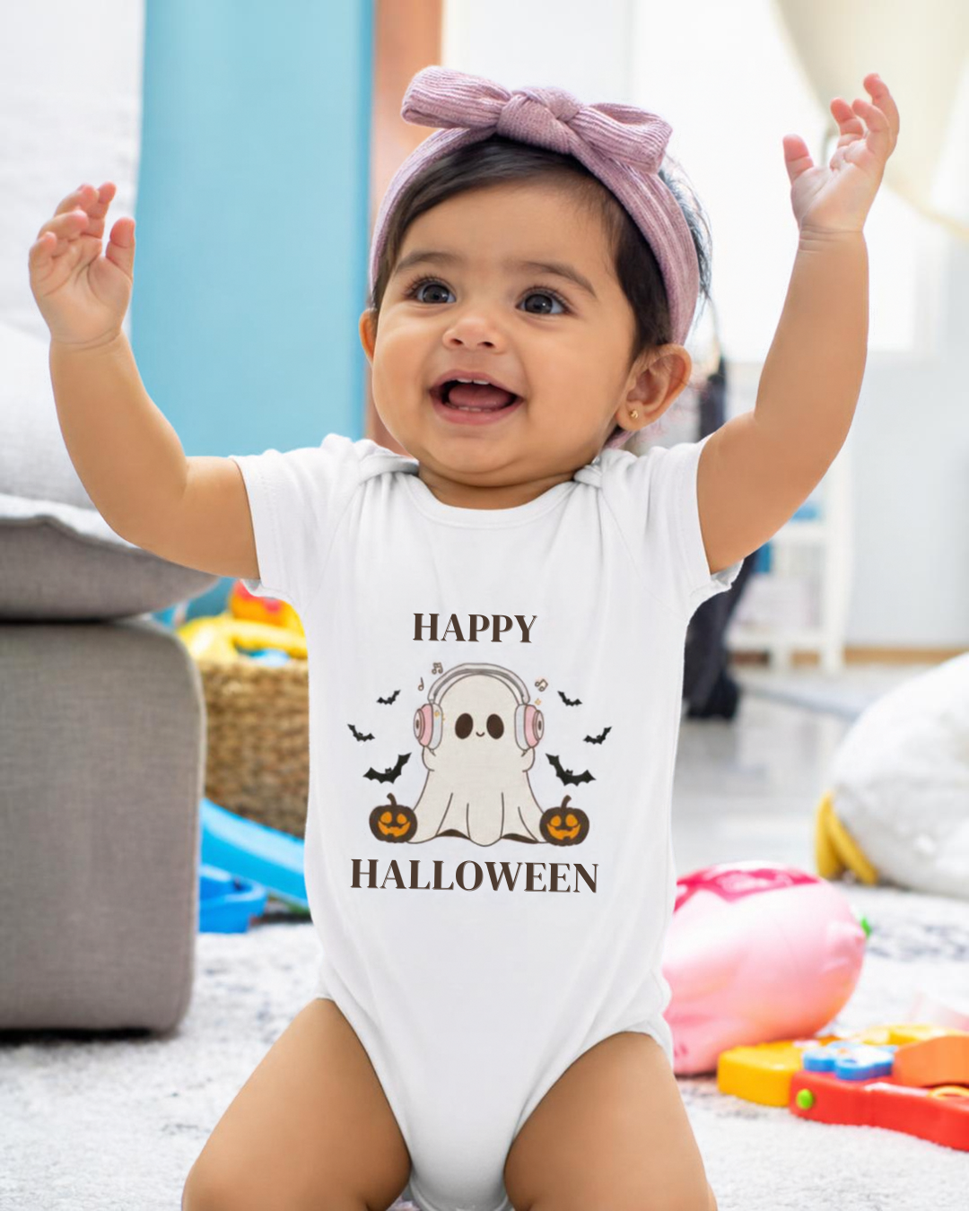 Baby Halloween Romper