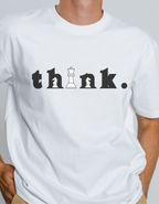 "Think" Chess T-Shirt for Chess Lovers | Mumma's Cub