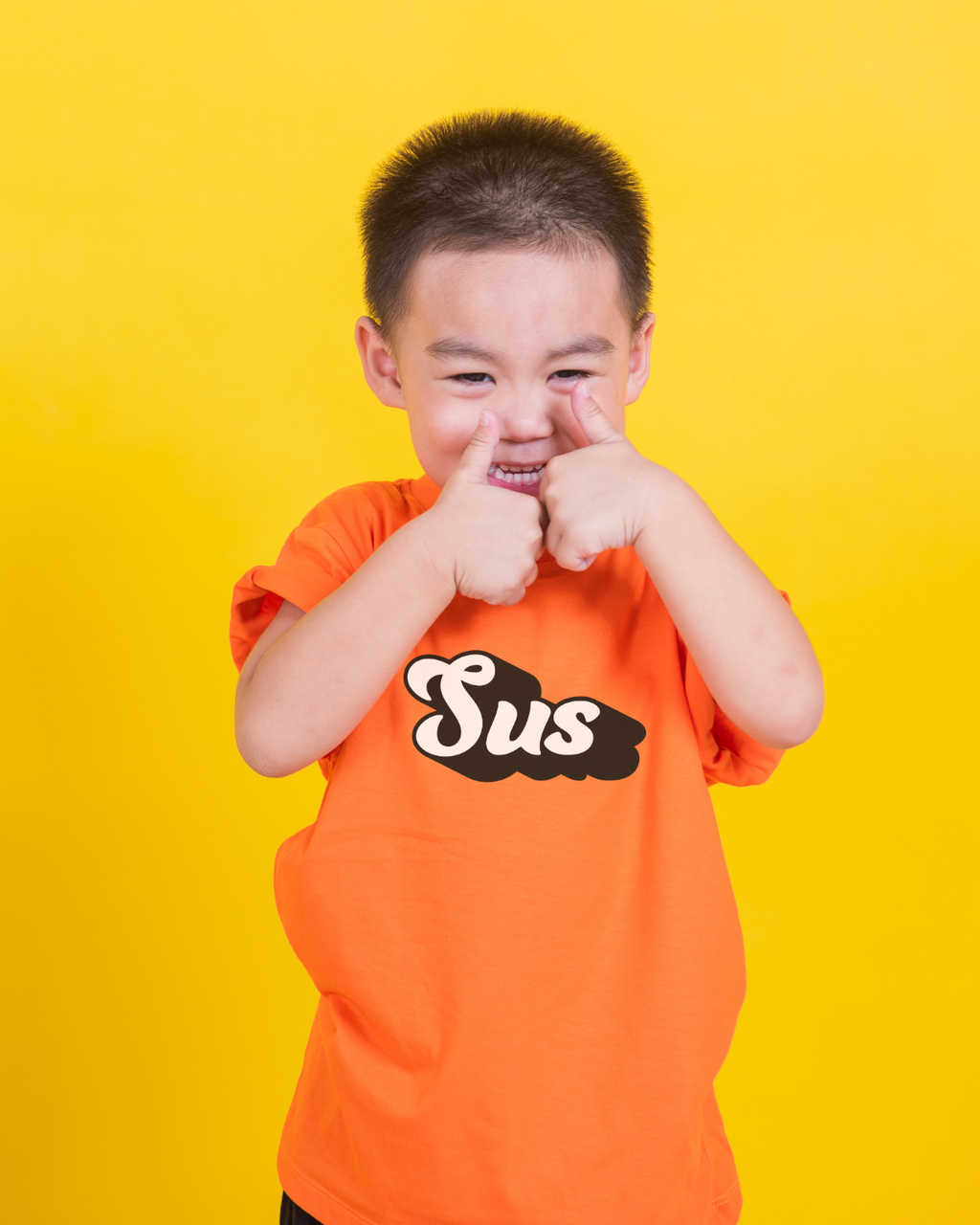 Kids “SUS” T-Shirt – Funny Cotton Tee for Gamers | Mumma's Cub