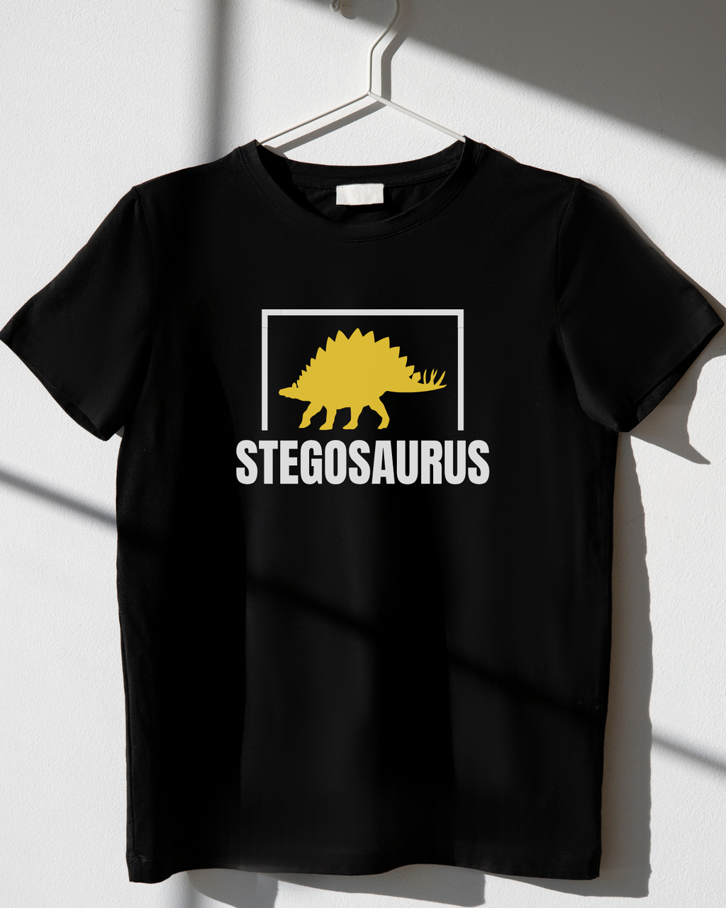 Stegosaurus Kids T-Shirt – Cute Dinosaur Cotton Tee | Mumma’s Cub