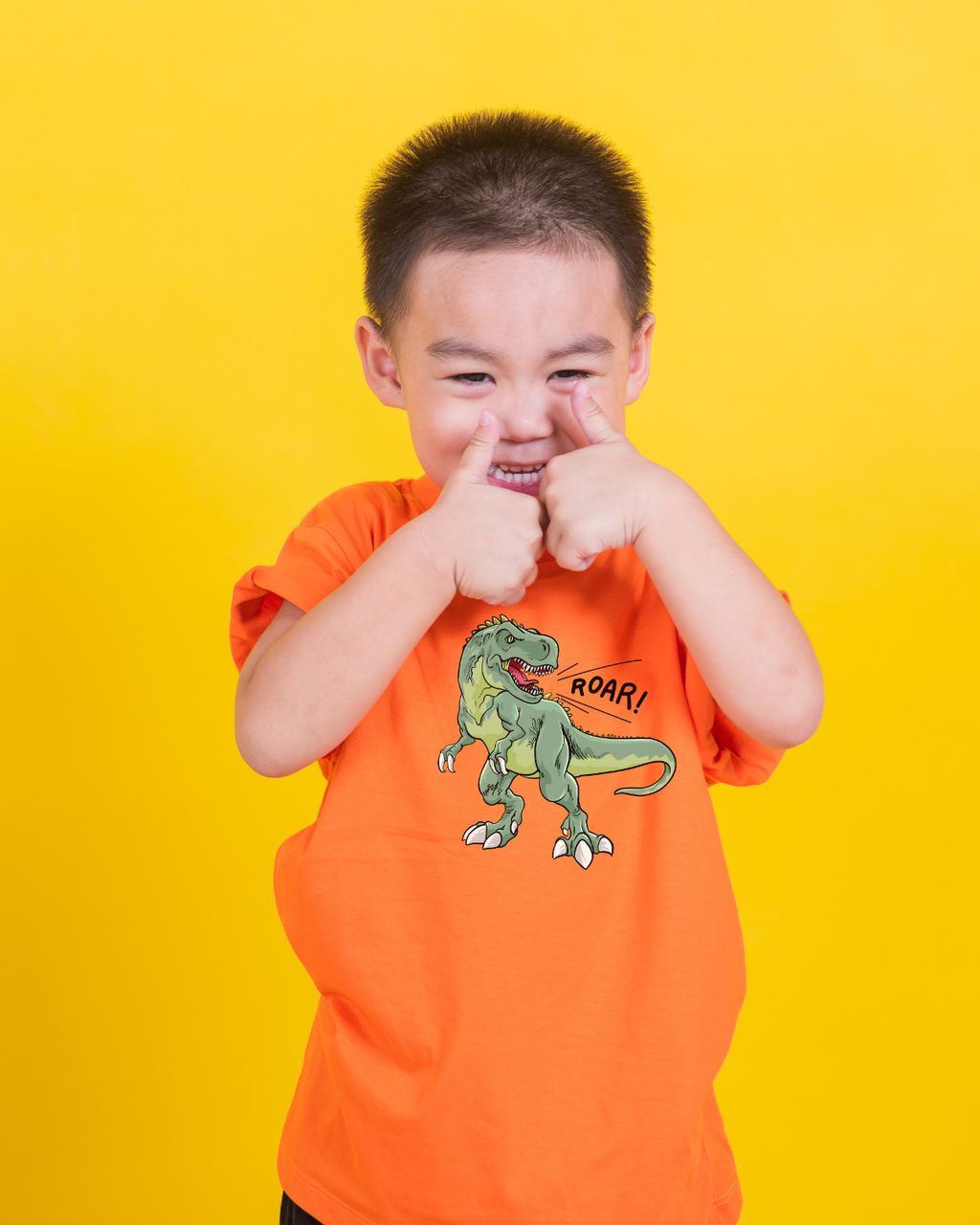 Roar T-Rex Kids T-Shirt – Dinosaur Cotton Tee | Mumma’s Cub
