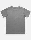 dark grey kids solid cotton t shirt mummas cub breathable cotton casual tee