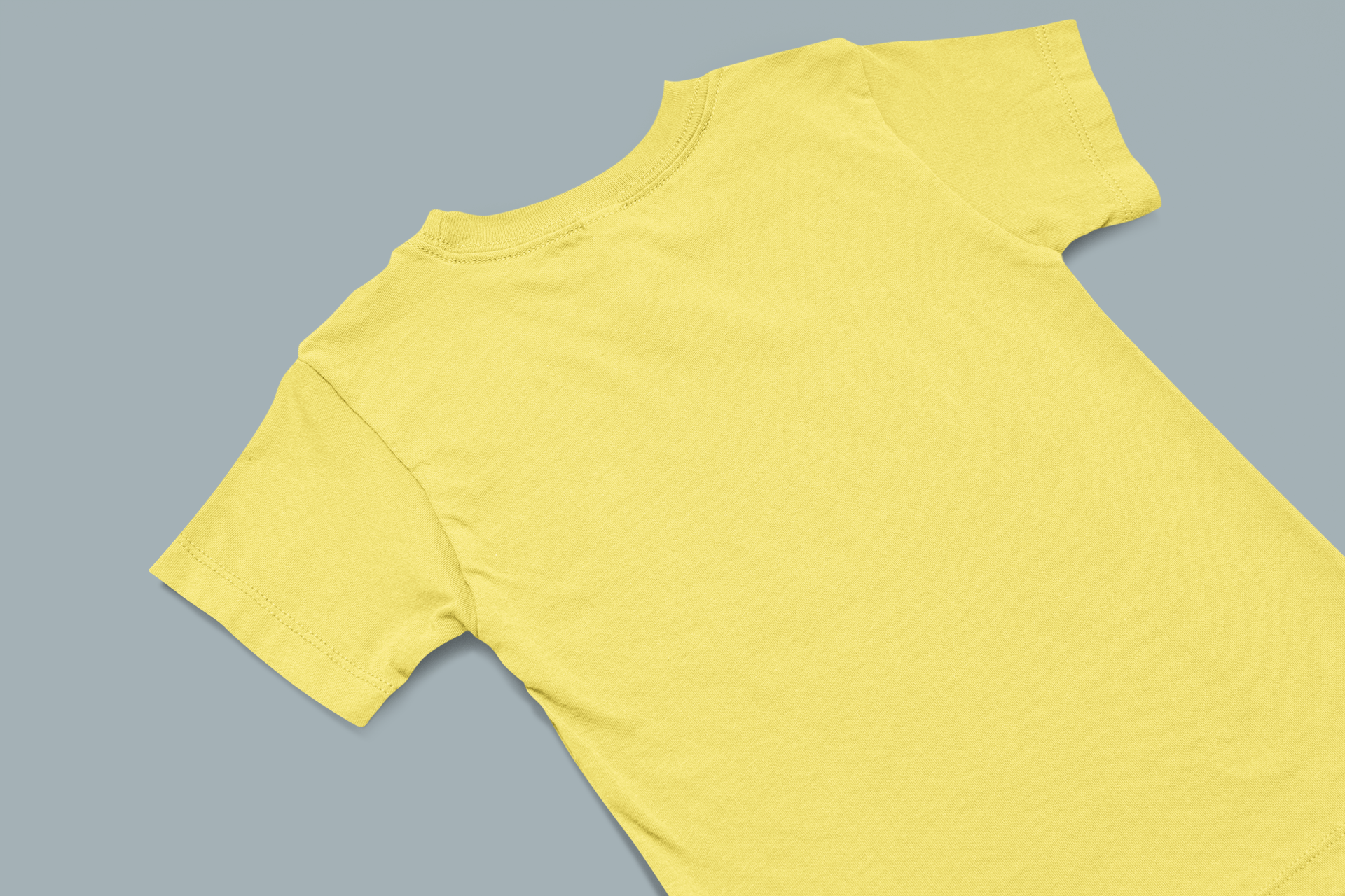 yellow kids solid cotton t shirt mummas cub soft breathable everyday wear