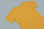 golden yellow kids solid cotton t shirt mummas cub soft premium cotton