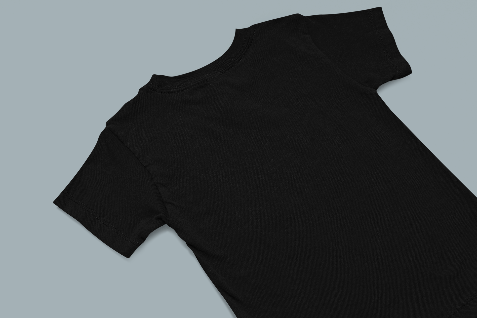 black kids solid cotton t shirt mummas cub soft breathable everyday wear