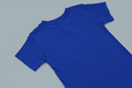 blue kids solid cotton t shirt mumma's cub premium cotton soft tee