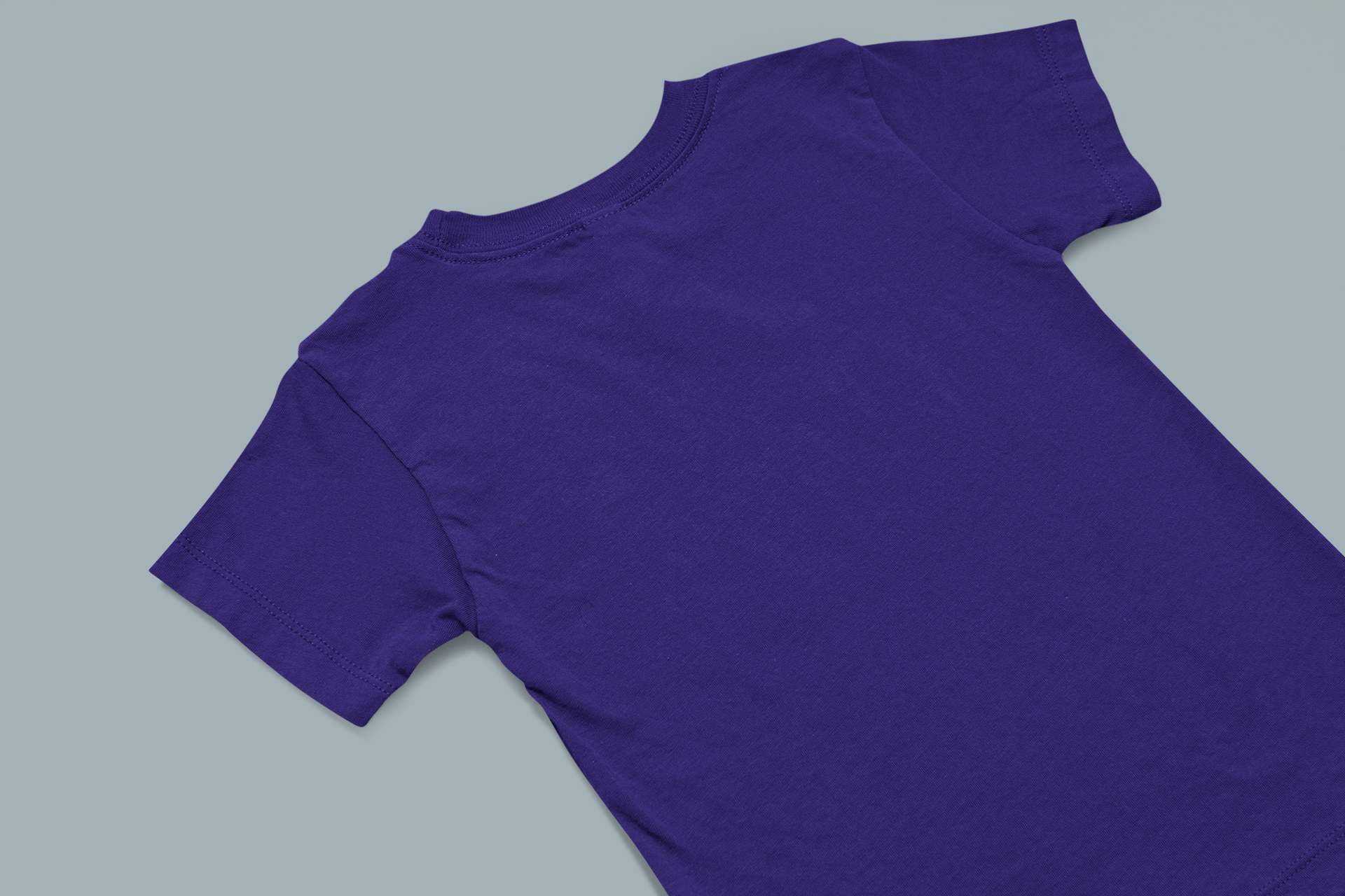 purple kids solid cotton t shirt mumma's cub soft breathable casual wear
