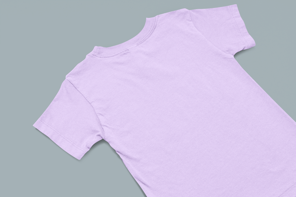 Lavender Kids Solid T-Shirt | Soft & Breathable Daily Wear Tee