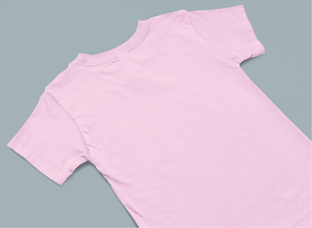 baby pink kids solid cotton t shirt mummas cub comfortable daily wear