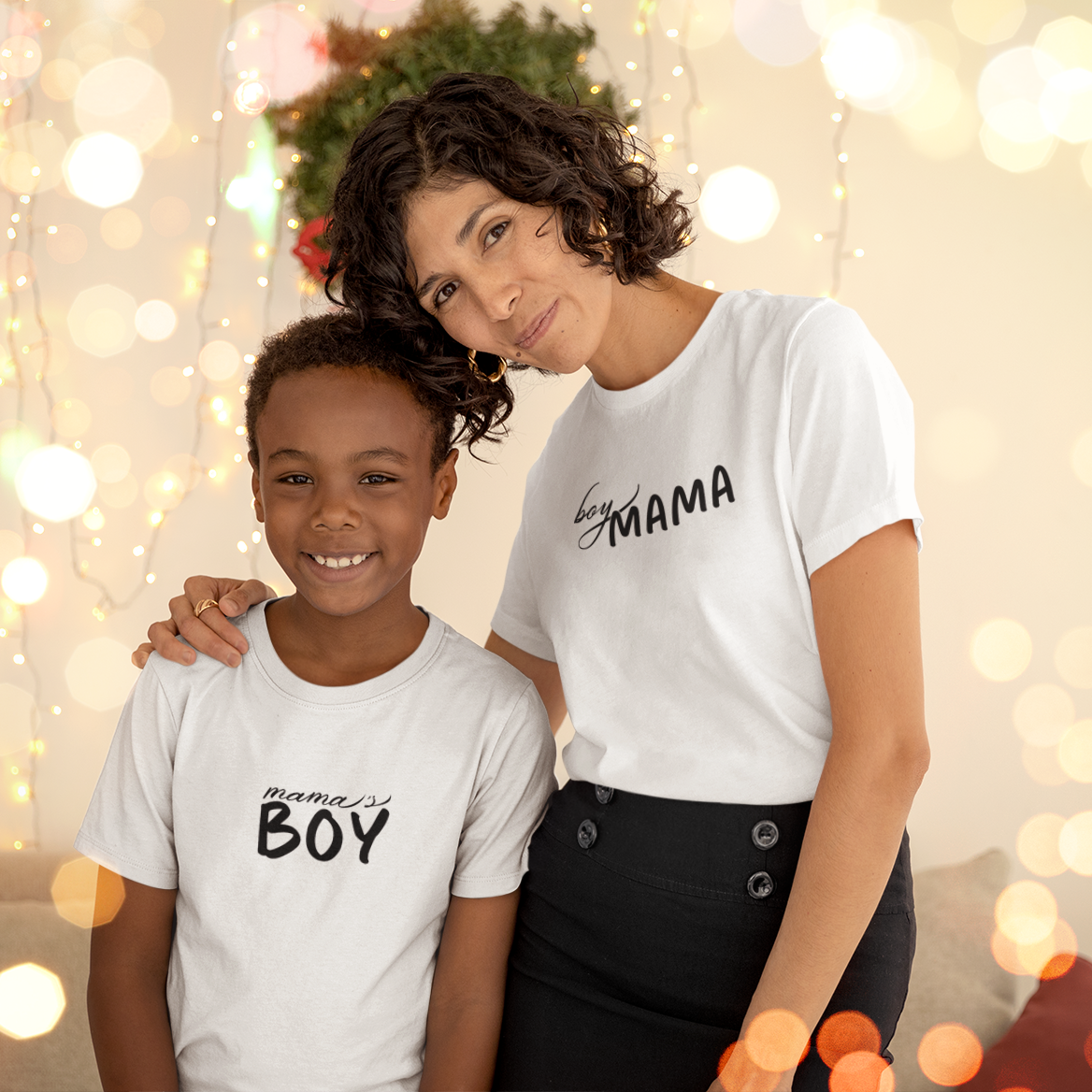 boy mama and mamas boy combo t shirts mummas cub cotton matching mom son set