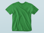 green kids solid cotton t shirt mummas cub soft breathable daily wear