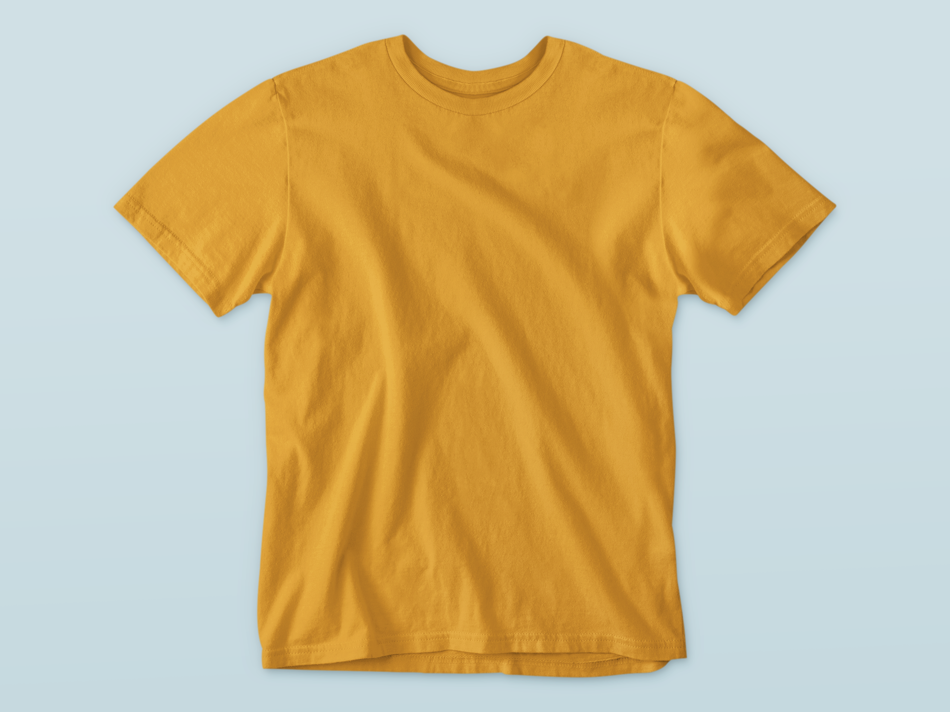 golden yellow kids solid cotton t shirt mummas cub soft premium cotton