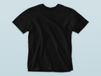 black kids solid cotton t shirt mummas cub soft breathable everyday wear