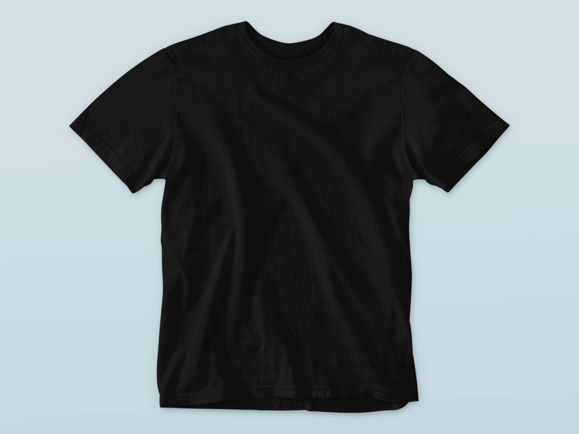 black kids solid cotton t shirt mummas cub soft breathable everyday wear