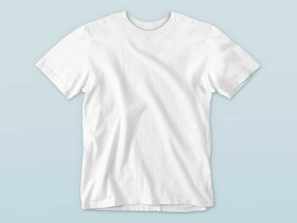 white kids solid cotton t shirt mummas cub soft breathable basic tee