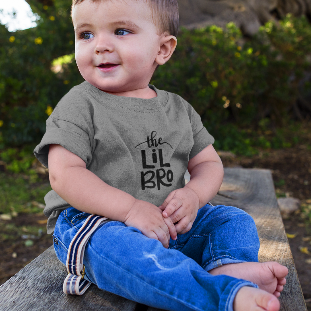 Mumma’s Cub the lil bro printed t-shirt for boys